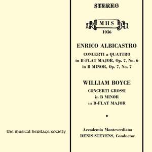 Albicastro & Boyce: Concerti and Concerti Grossi