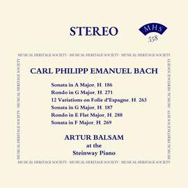Carl Philipp Emanuel Bach: Selected Keyboard Works
