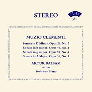Clementi: Sonatas for Piano