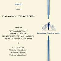 Viola-Viola d'Gamba Duos