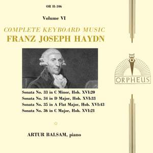 Haydn: Complete Keyboard Music, Vol. 6