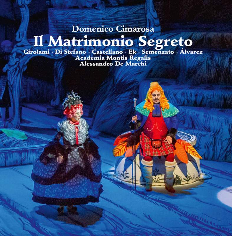 Cimarosa: Il matrimonio segreto - Dynamic: 33631 - DVD Video