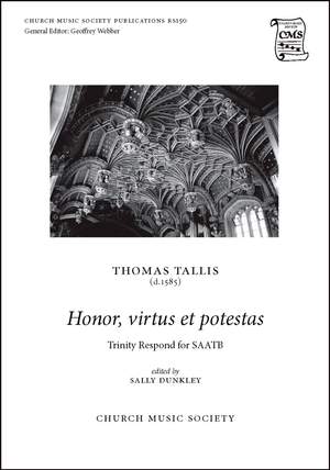 Tallis, Thomas: Honor, virtus et potestas Product Image