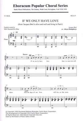 If We Only Have Love TTBB