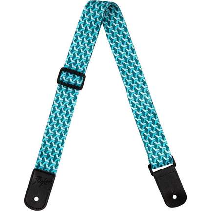 Polyester Ukulele Strap - Trail Blue