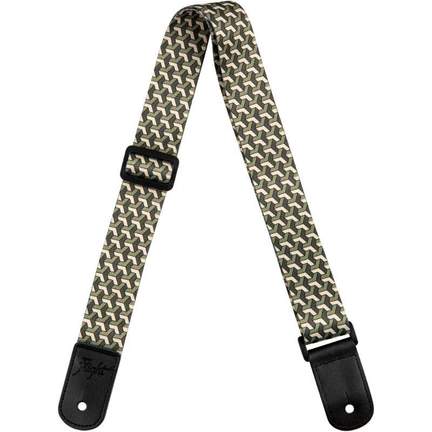 Polyester Ukulele Strap - Trail Green