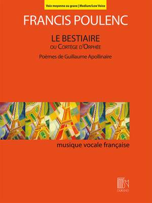 Francis Poulenc: Le Bestiaire ou Cortège d'Orphée