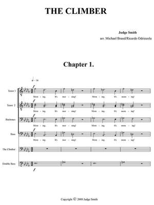 Smith, Judge: The Climber, song story for baritone rock voice, four-part male choir and double bass (first print)