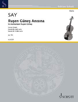 Say, F: Ruşen Güneş Anısına op. 92c