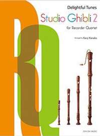 Studio Ghibli 2 for Recorder Quartet