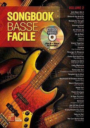 Bruno Tauzin: Songbook Basse Facile - Volume 2