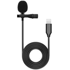 Kinsman Clip-On Lavalier Microphone - Lightning Connector