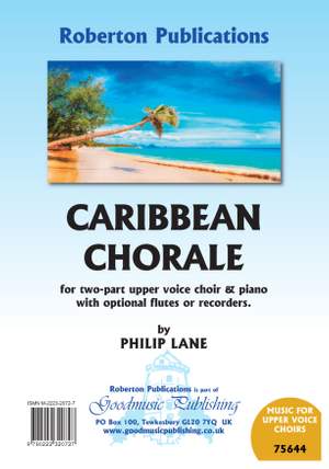 Philip Lane: Caribbean Chorale for upper voice choir