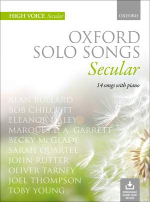 Oxford Solo Songs: Secular (High Voice)