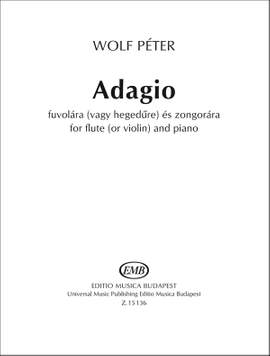 Wolf, Peter: Adagio (flute or violin and piano)