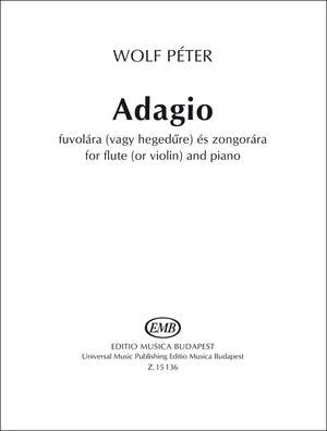 Wolf, Peter: Adagio (flute or violin and piano)
