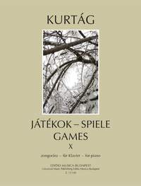 Kurtag, Gyorgy: Games Vol.10 (piano)