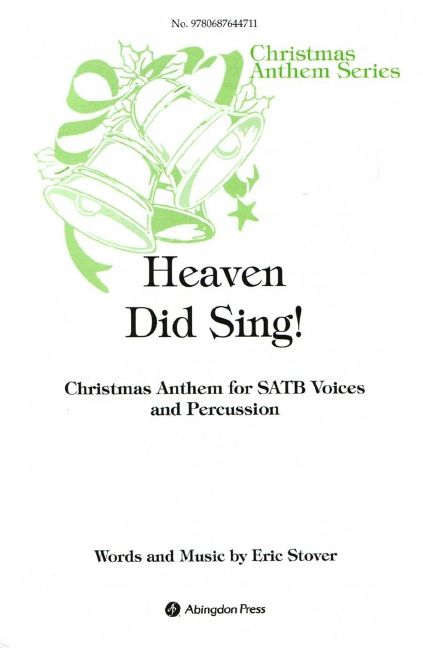 Stover, E: Heaven Did Sing