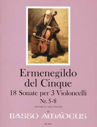 del Cinque, E: 18 Sonate per 3 Violoncelli Volume 2