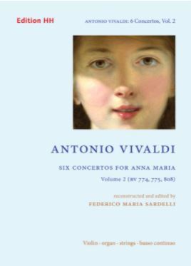 Vivaldi: Six concertos for Anna Maria 2 RV 774, 775, 808 Volume 2