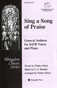 Handel, G F: Sing A Song Of Praise