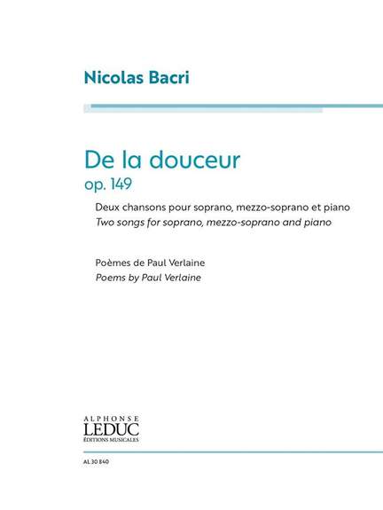 Nicolas Bacri: De la douceur