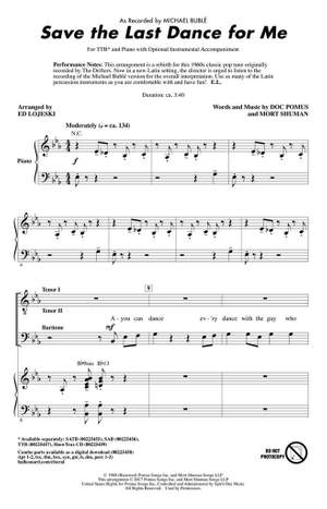 Doc Pomus_Mort Shuman: Save the Last Dance for Me