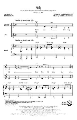 Erroll Garner_Johnny Burke: Misty