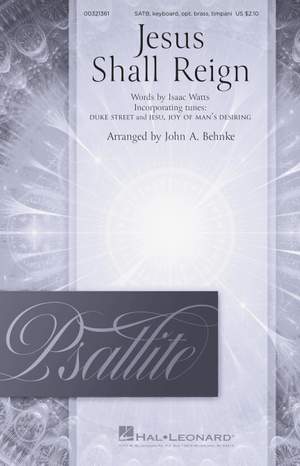 Johann Sebastian Bach_John Hatton: Jesus Shall Reign