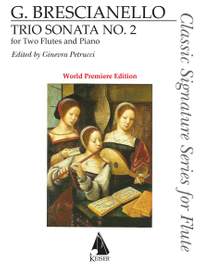 Giuseppe Antonio Brescianello: Trio Sonata No. 2 for Three Flutes
