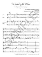 Giuseppe Antonio Brescianello: Trio Sonata No. 2 for Three Flutes Product Image