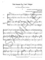 Giuseppe Antonio Brescianello: Trio Sonata No. 3 for Three Flutes Product Image