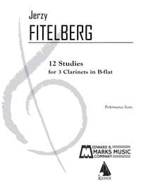 Jerzy Fitelberg: 12 Studies for Three Clarinets