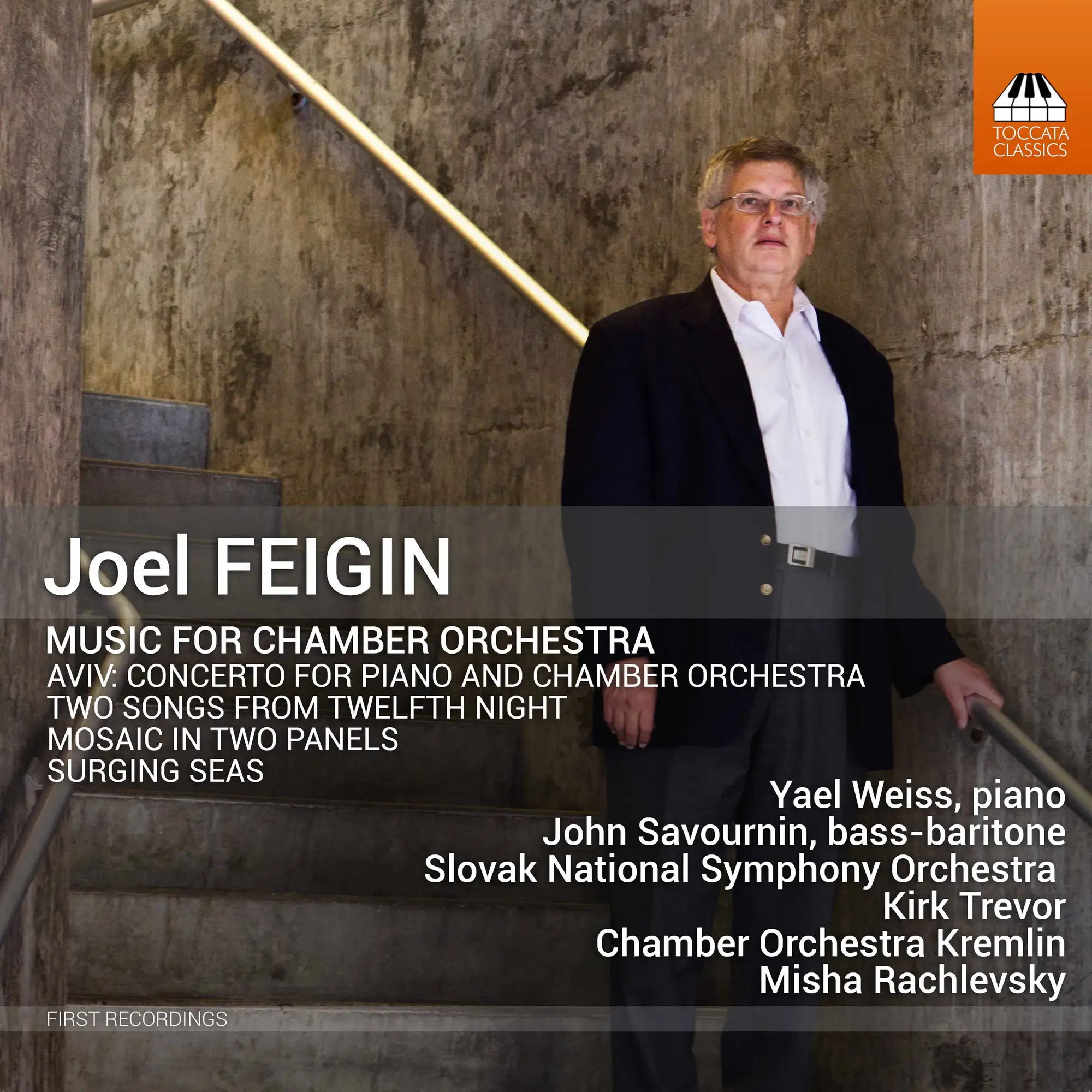 米2discs CD Joel Feigin Transience: Music By Joel Feigin NSR1011  /00220 Joel Feigin: Music For Chamber Orchestra - Toccata Classics