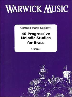 Corrado Maria Saglietti: 40 Progressive Melodic Studies for Brass