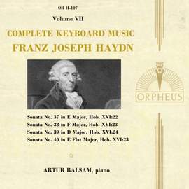 Haydn: Complete Keyboard Music, Volume VII