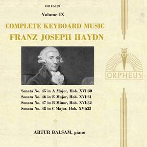 Haydn: Complete Keyboard Music, Volume IX