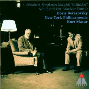 Schubert : Symphonies Nos 3, 8 & Wanderer Fantasy