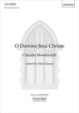 Monteverdi, Claudio: O Domine Jesu Christe