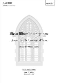 D'Este, Leonora: Sicut lilium