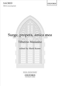 Massaino, Tiburzio: Surge, propera, amica mea