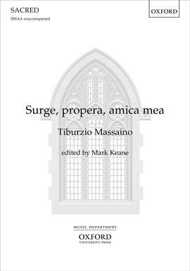 Massaino, Tiburzio: Surge, propera, amica mea