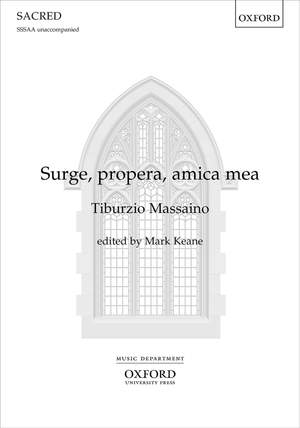 Massaino, Tiburzio: Surge, propera, amica mea