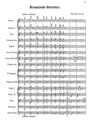 Ries, Franz: Dramatische Ouvertüre Op. 30