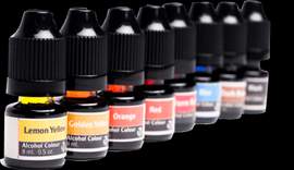 Oldwood Alcohol Colour Set Of 8 (8 X 5ml)