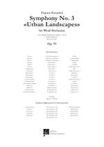 Franco Cesarini: Symphony Nr. 3 Urban Landscapes Op. 55 Product Image