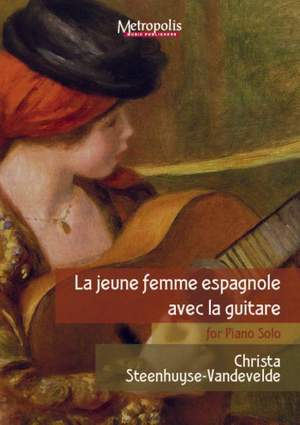 Christa Steenhuyse-Vandevelde: La jeune femme Espagnole avec la guitare