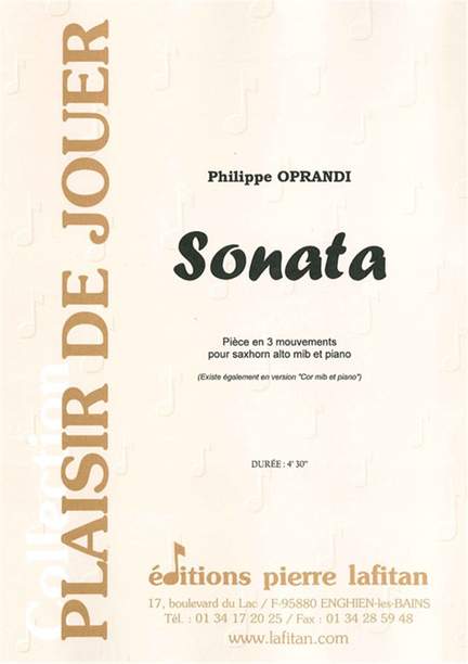 Philippe Oprandi: Sonata