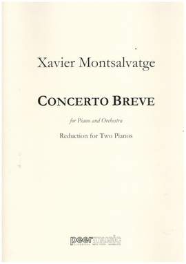 Xavier Montsalvatge: Concerto breve