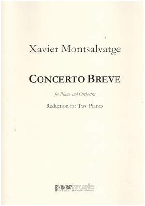 Xavier Montsalvatge: Concerto breve